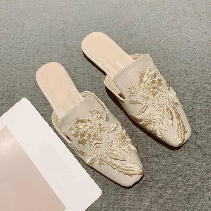2026 New Womens Shoe Retro Emb – Embroidery Design Free recenzja i cena