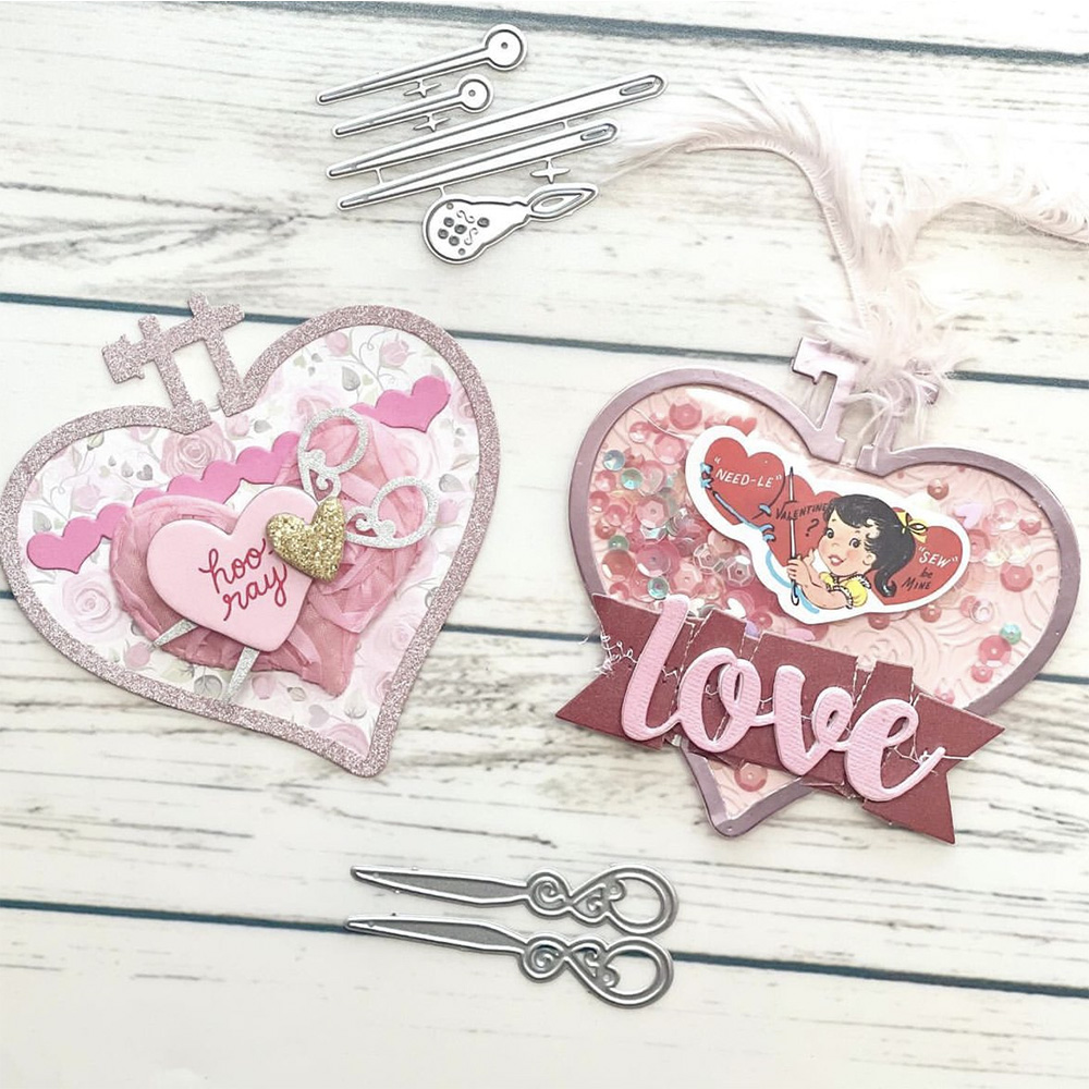 KSCRAFT Heart Embroidery Hoop  – Embroidery Hooping recenzja i cena