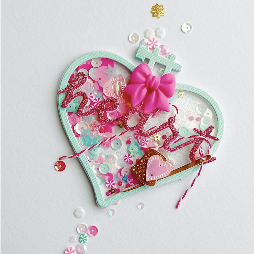 KSCRAFT Heart Embroidery Hoop  – Embroidery Hooping recenzja i cena