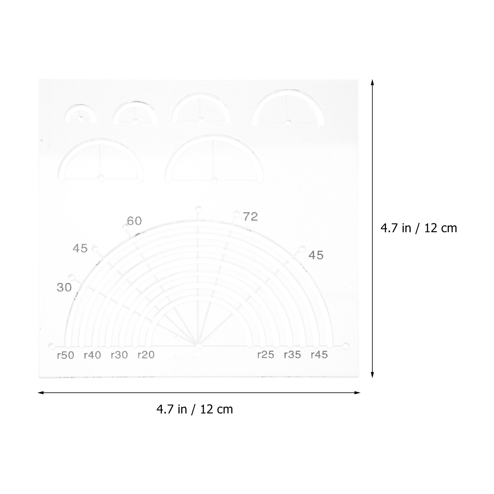 Premium Acrylic Quilting Templ – Embroidery And Quilting recenzja i cena