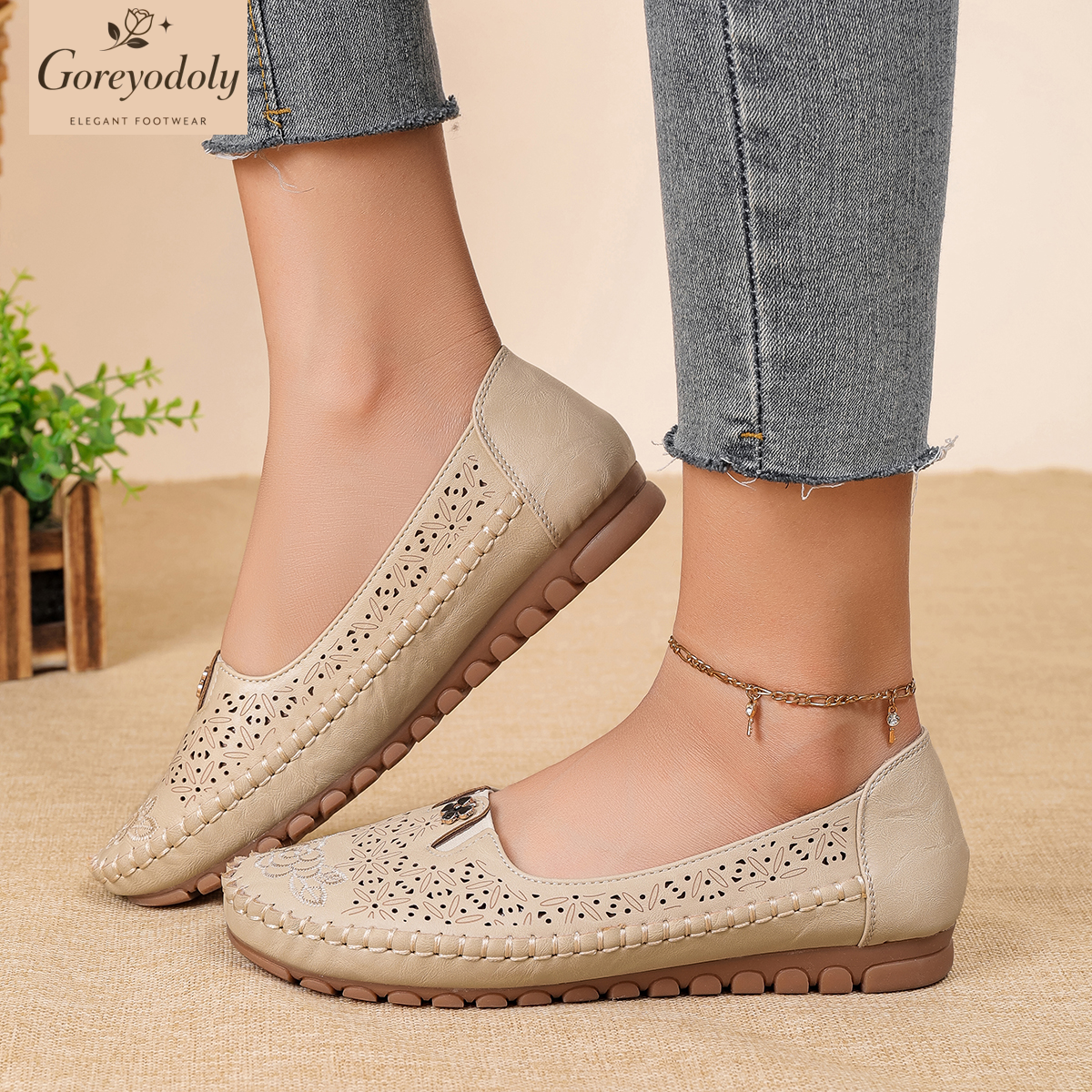 Goreyodoly women loafers flora – Embroidery Design Free recenzja i cena