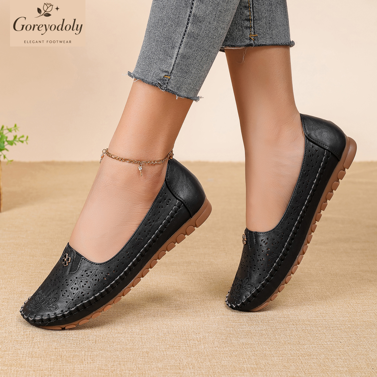 Goreyodoly women loafers flora – Embroidery Design Free recenzja i cena