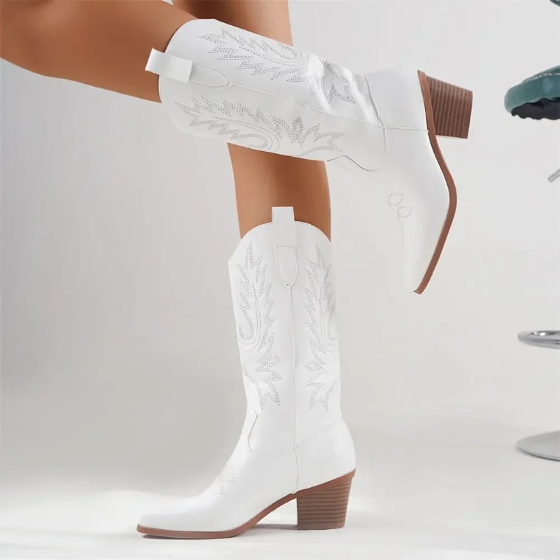 Retro Women's Boots Classic Po – Embroidery Design Free recenzja i cena