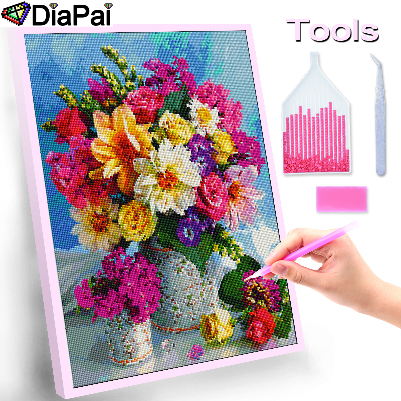 DiaPai Full Diamond Embroidery – Embroidery Roll Pattern recenzja i cena