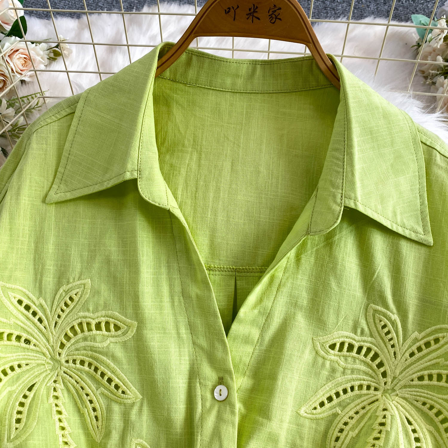 Green Coconut Tree Embroidery  – Embroidery Knot recenzja i cena