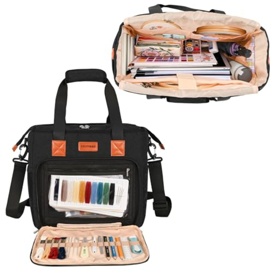 CROTIRAD Embroidery Bag Organi – Embroidery Hooping recenzja i cena