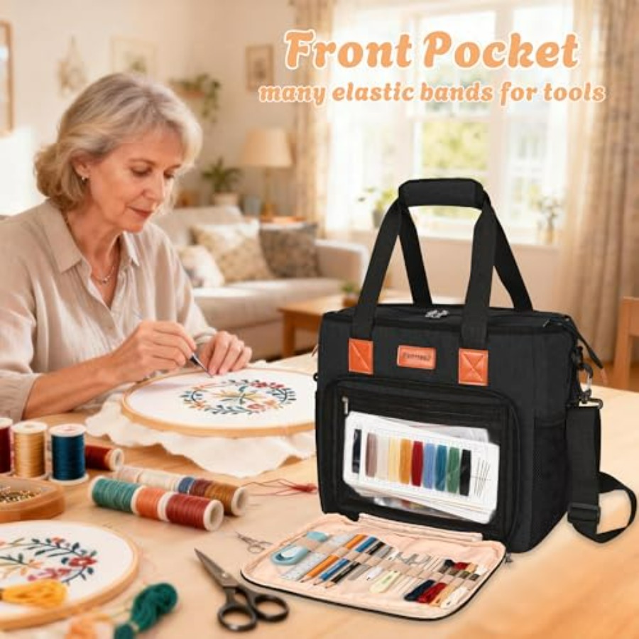 CROTIRAD Embroidery Bag Organi – Embroidery Hooping recenzja i cena
