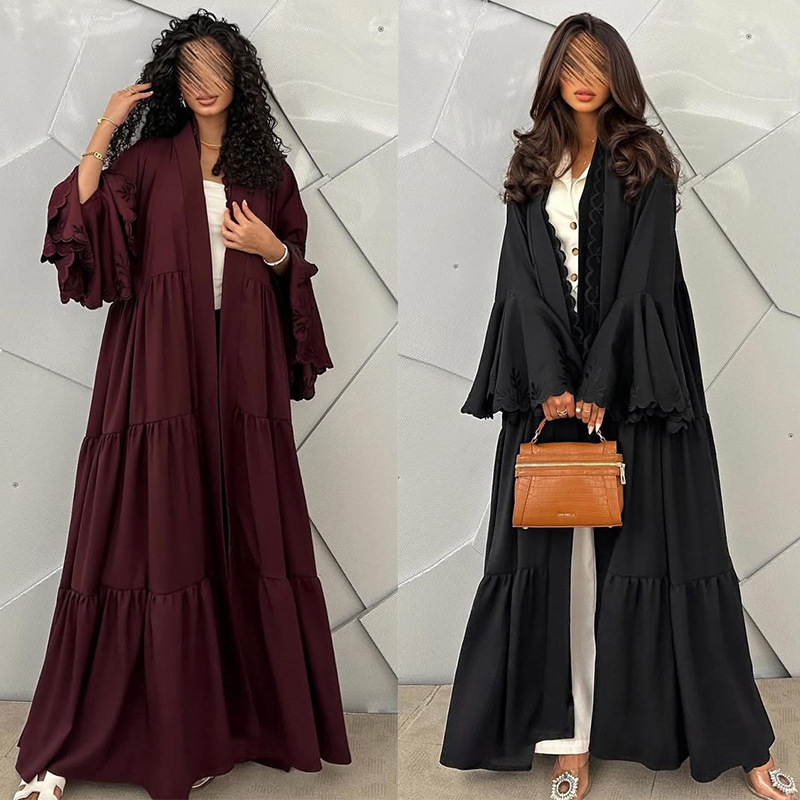 Muslim Hijab Dress Women Flare – Embroidery Kebaya recenzja i cena