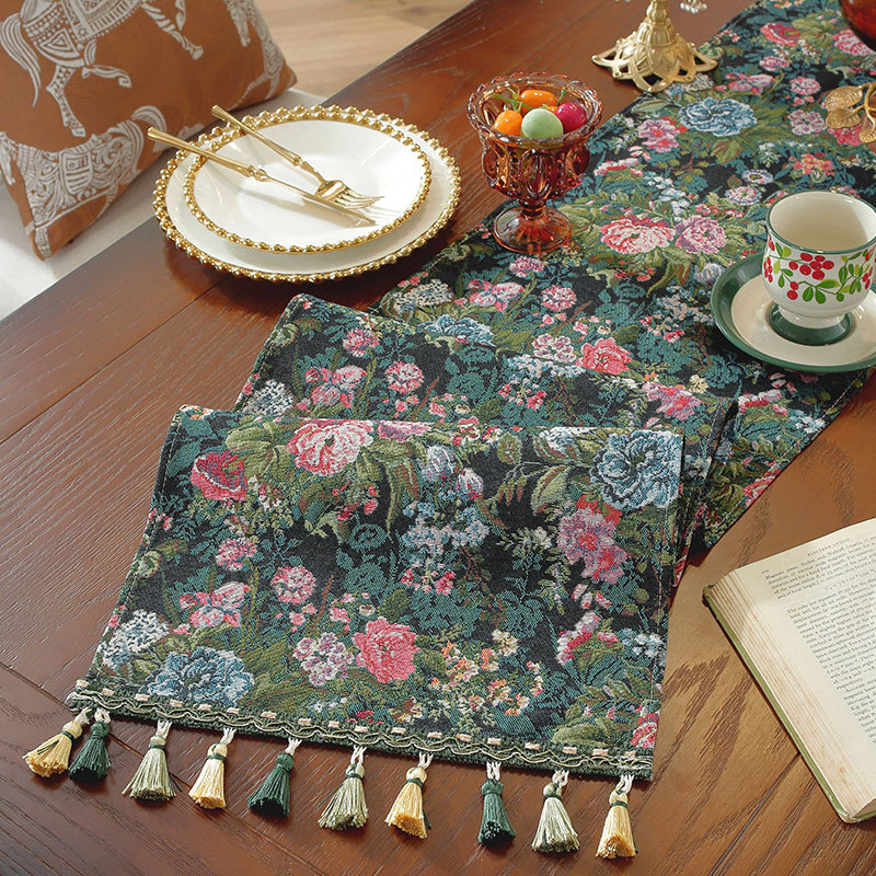 Retro Oil Painting Jacquard Ta – Embroidery Xmas recenzja i cena