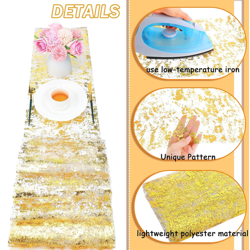 New 2/1Pack Sparkle Table Runn – Embroidery Xmas recenzja i cena