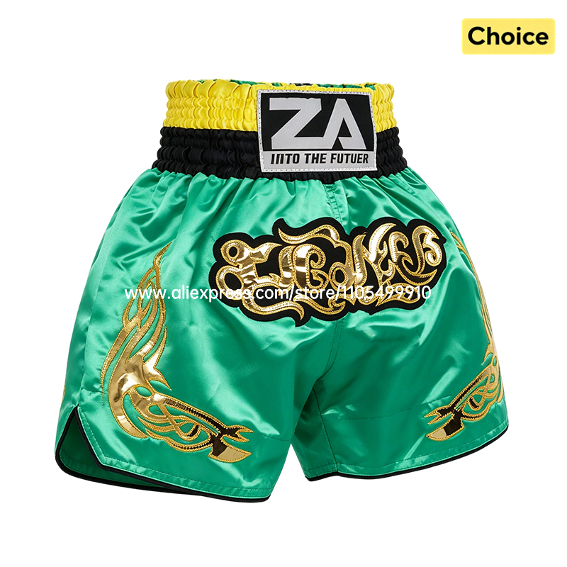Muay Thai Kickboxing Shorts Gr – Embroidery Artist recenzja i cena