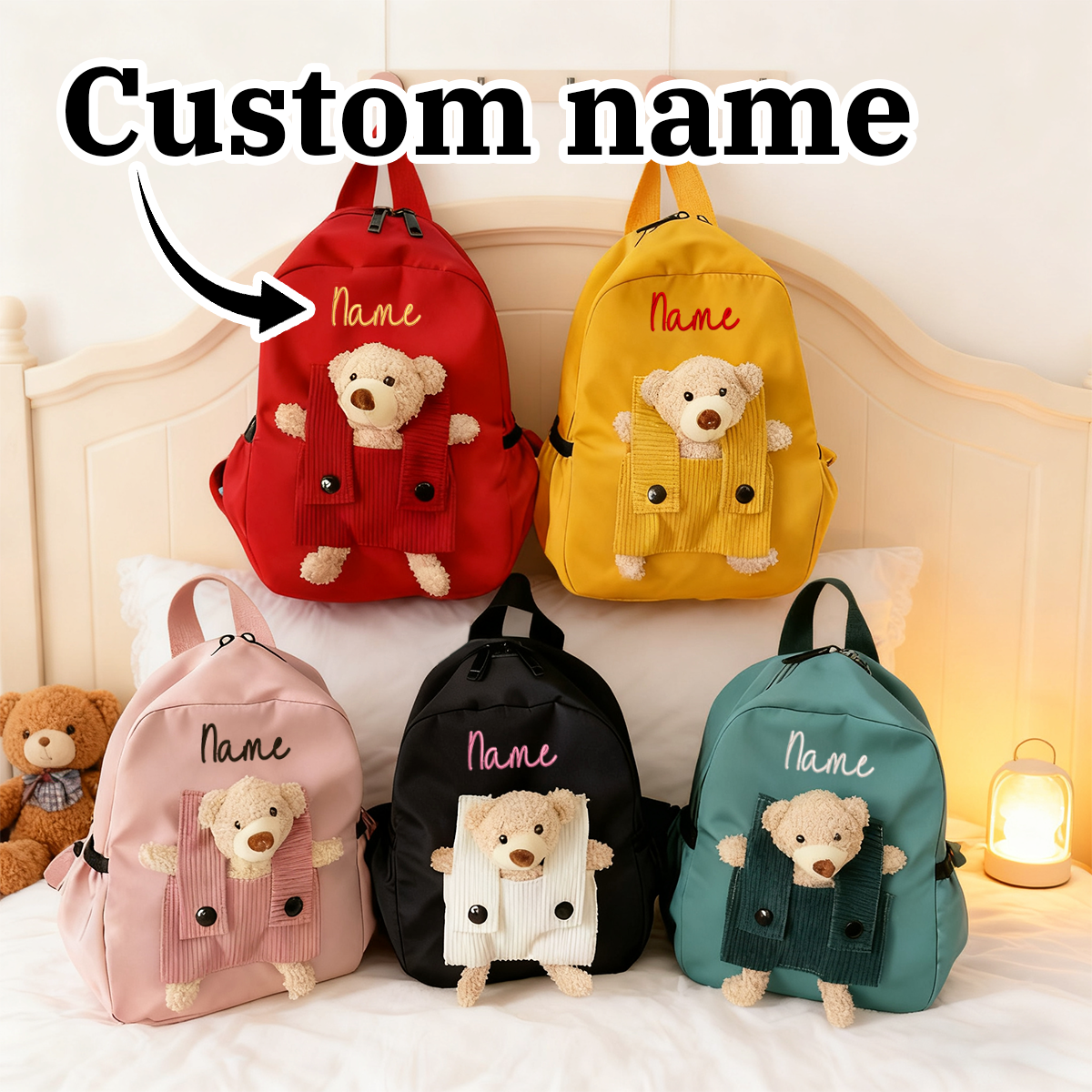 custom embroidered name childr – Embroidery Names recenzja i cena