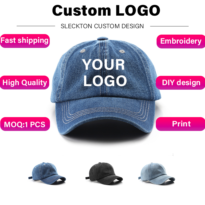 SLECKTON Custom Hat Logo Embro – Embroidery Design Logo recenzja i cena
