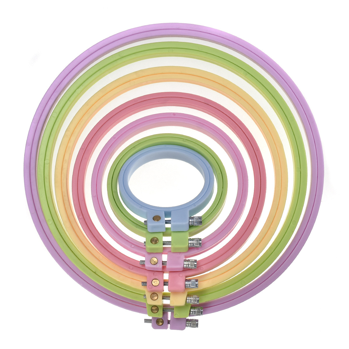 Round Cross Stitch Embroidery  – Embroidery Ring Sizes recenzja i cena