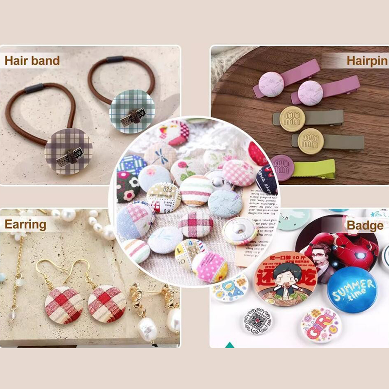 Cover Buttons Tools Multi-size – Embroidery Unique Design recenzja i cena