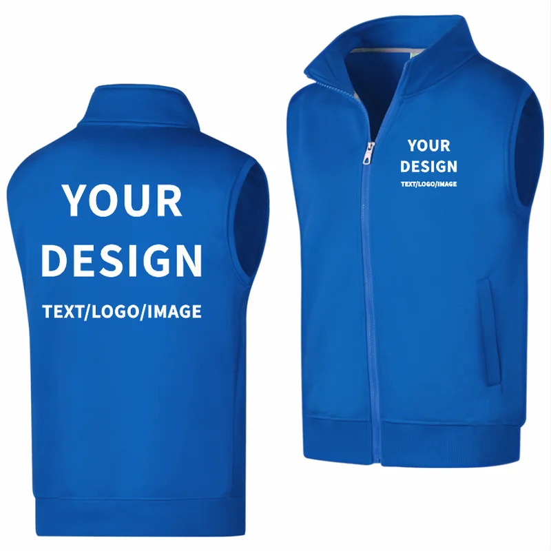 Monochrome Velvet Warm Vest, C – Embroidery Design Logo recenzja i cena