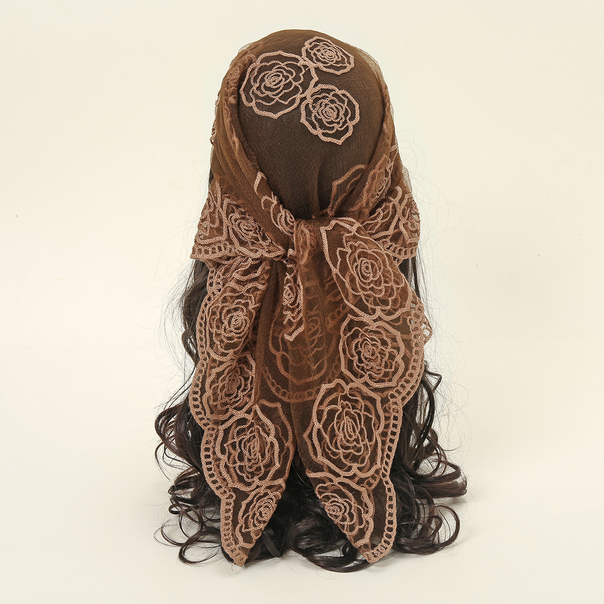 80*80cm Lace Square Bandanas S – Embroidery Veil recenzja i cena