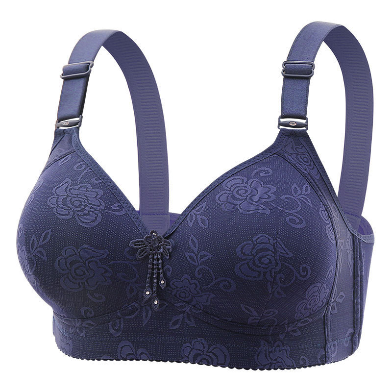 New Women Mom Bra Large Size T – Embroidery Ring Sizes recenzja i cena