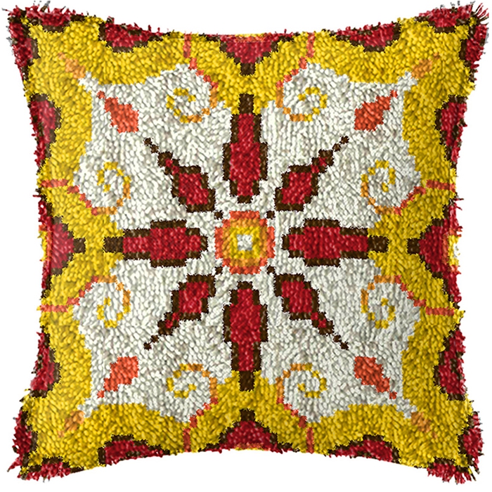 Yellow Stripes Latch Hook Kits – Embroidery Knot recenzja i cena