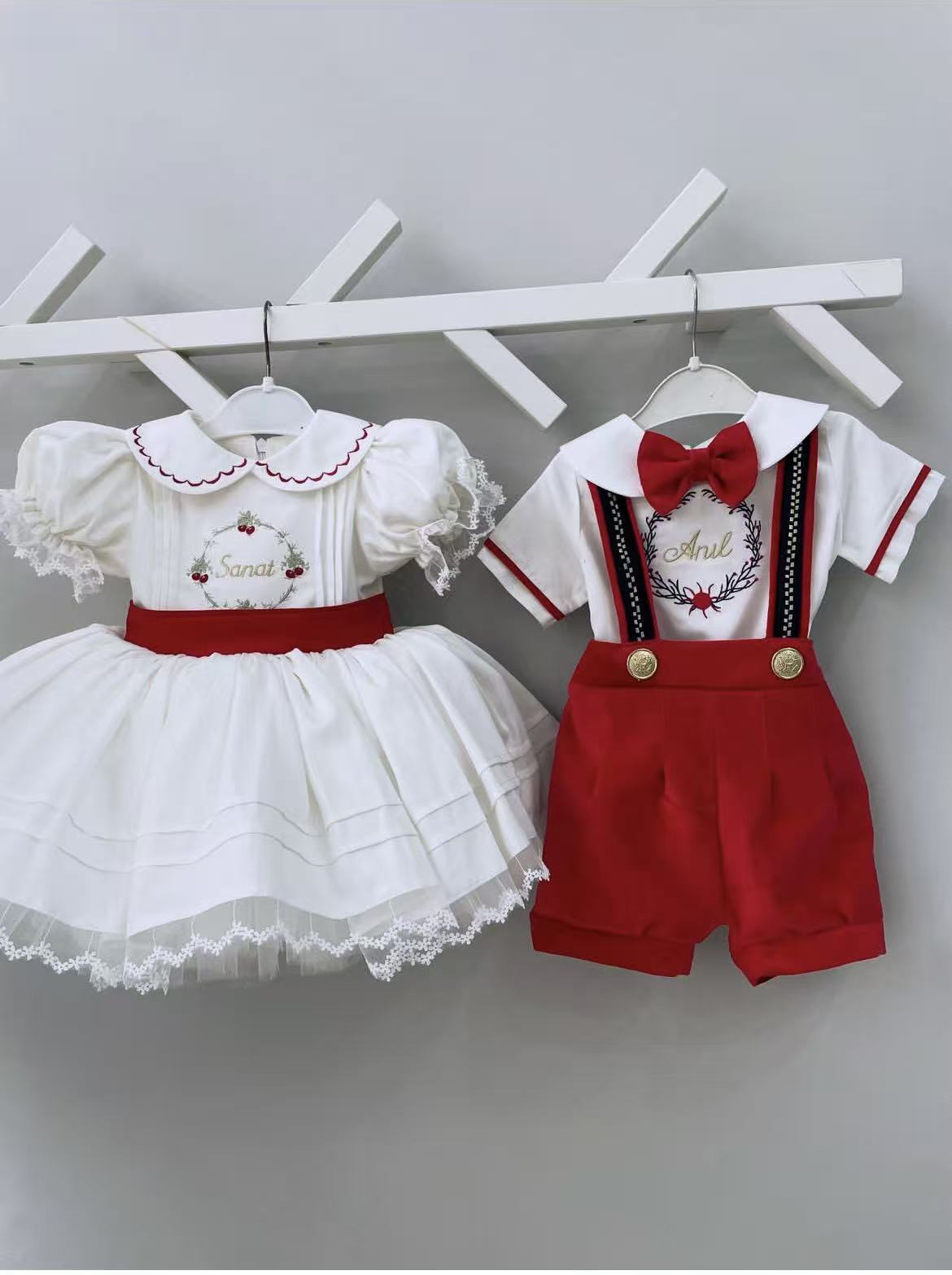 0-12Y Baby Girl Summer Custom  – Embroidery Names recenzja i cena