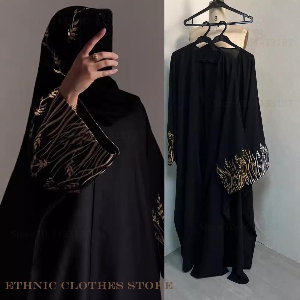 Muslim Women Dress Elegant Bla – Embroidery Kebaya recenzja i cena