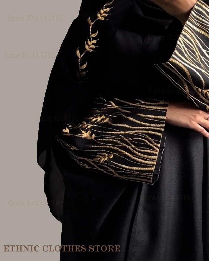 Muslim Women Dress Elegant Bla – Embroidery Kebaya recenzja i cena