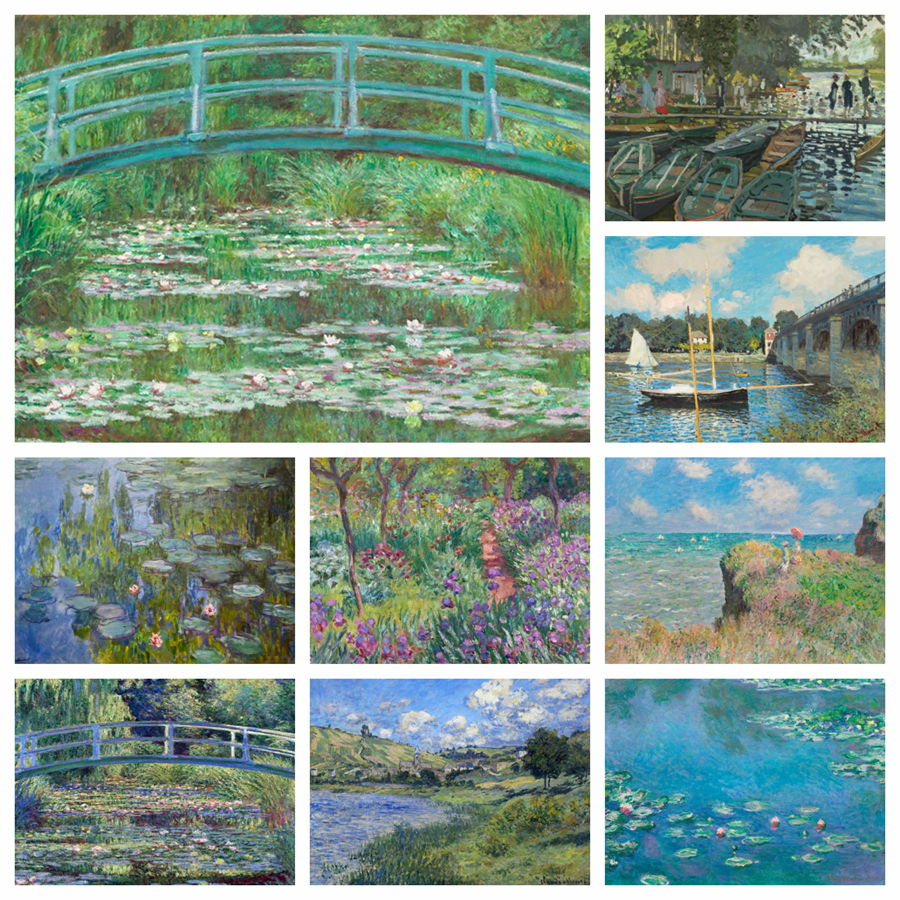 Artist Monet Famous Paintings  – Embroidery Artist recenzja i cena