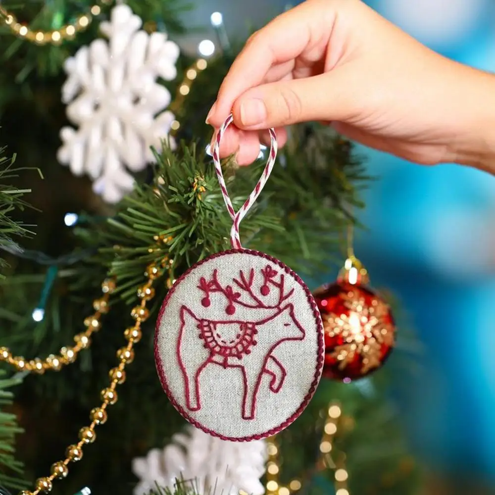 Christmas 2025 News Handmade E – Embroidery Xmas Decorations recenzja i cena