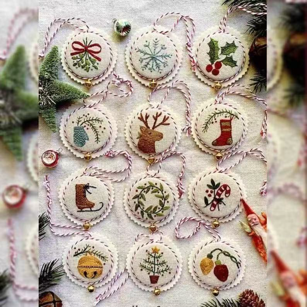 Christmas 2025 News Handmade E – Embroidery Xmas Decorations recenzja i cena