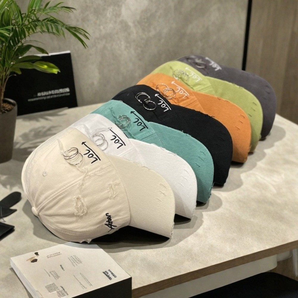 Casual Unisex Baseball Cap Ash – Embroidery Ring Sizes recenzja i cena