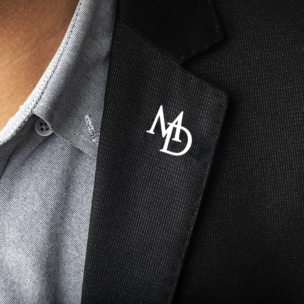 Tangula Custom Initials Brooch – Embroidery Names recenzja i cena