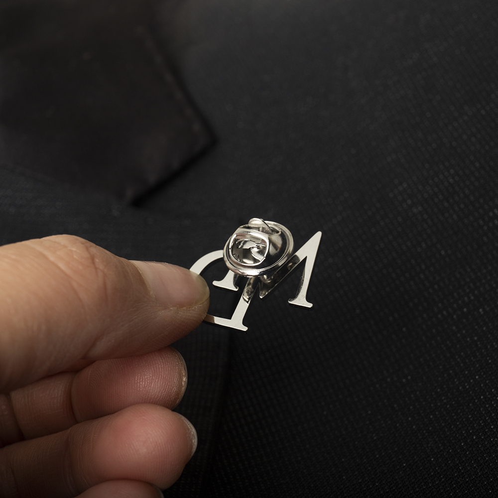 Tangula Custom Initials Brooch – Embroidery Names recenzja i cena