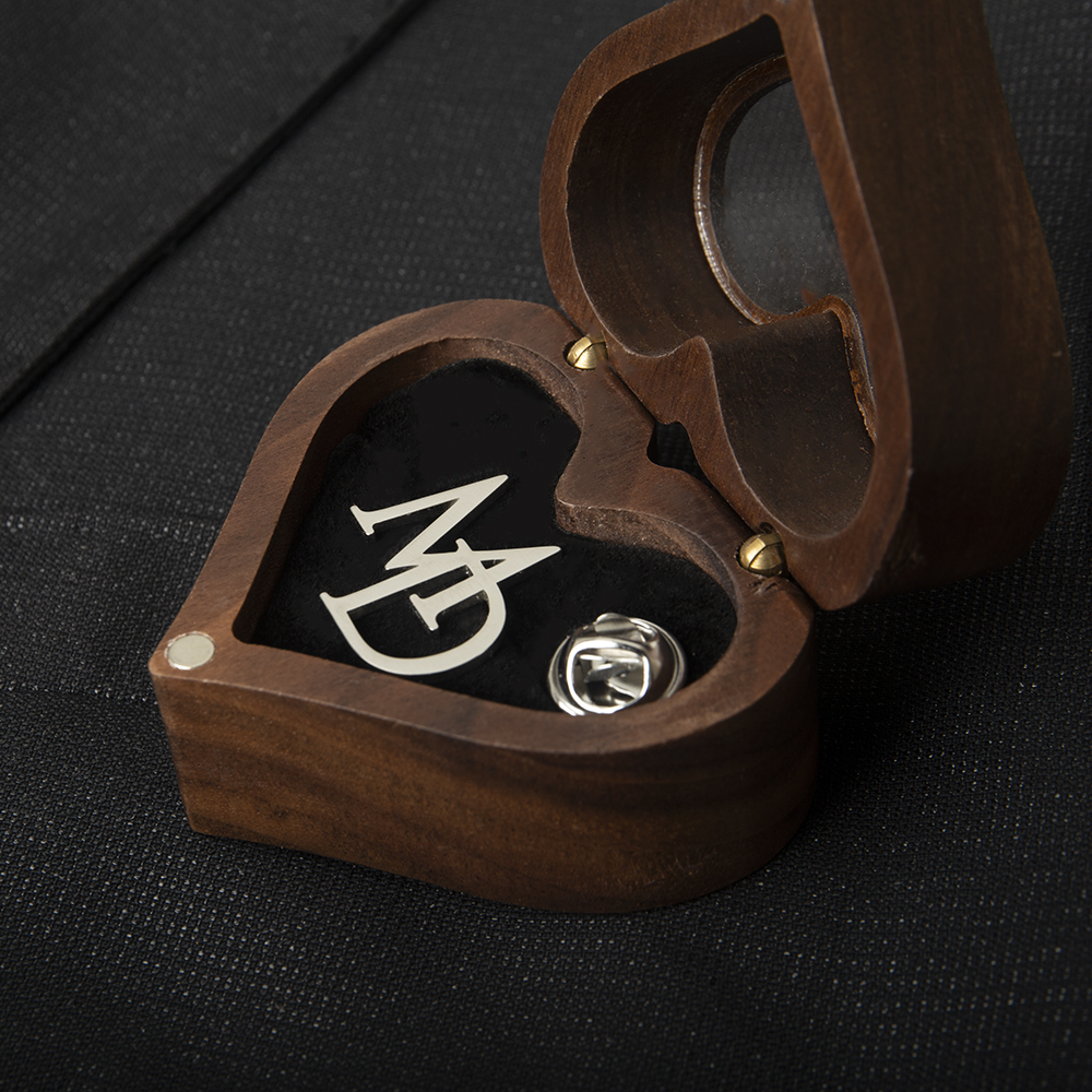 Tangula Custom Initials Brooch – Embroidery Names recenzja i cena