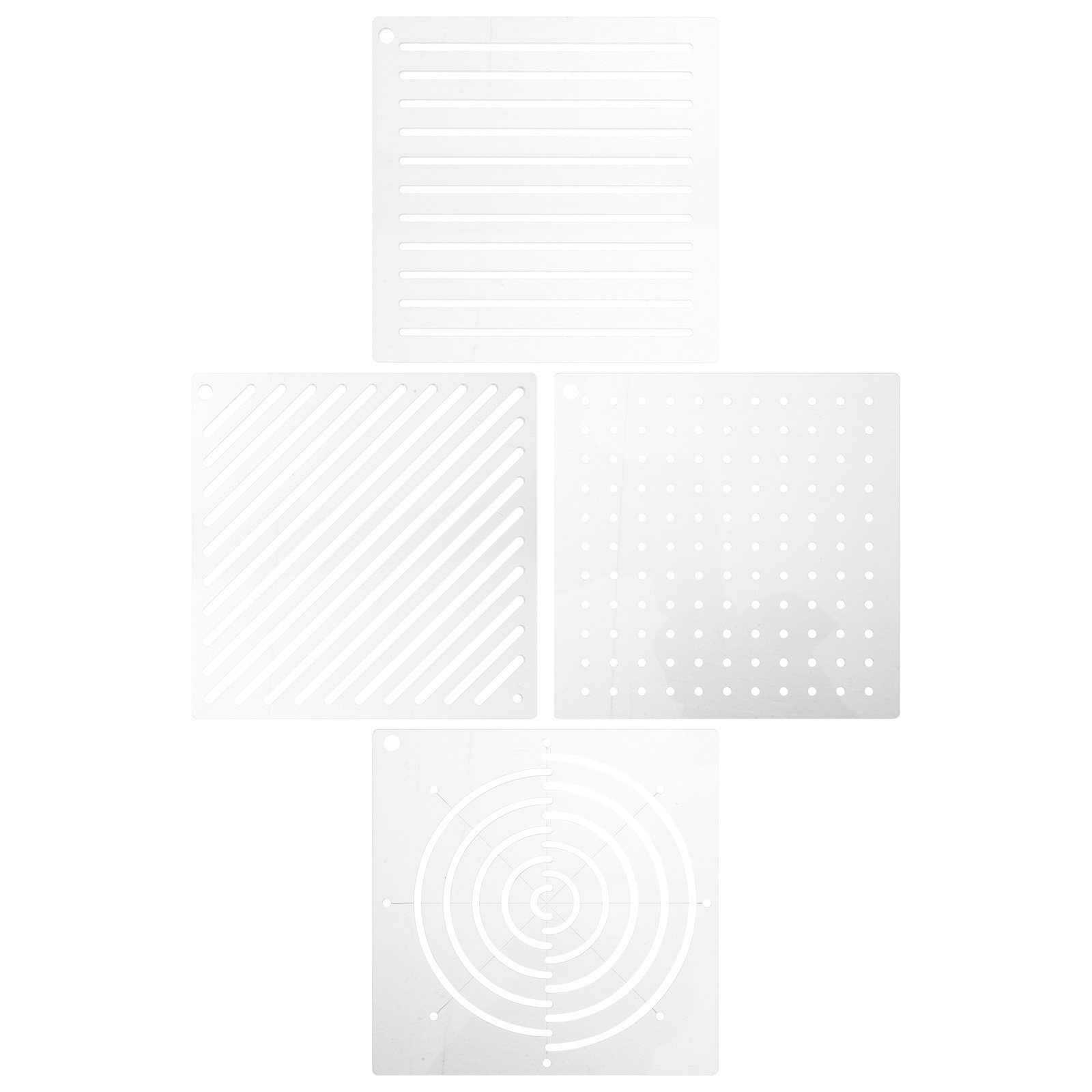 4Pcs Transparent Acrylic Quilt – Embroidery And Quilting recenzja i cena