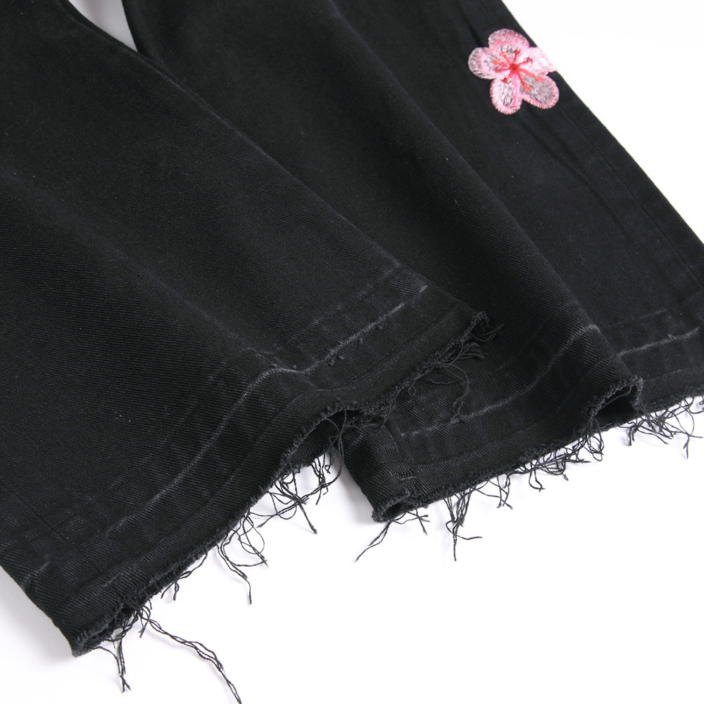 Men Sakura Embroidery Denim Je – Embroidery Jeans Sakura recenzja i cena