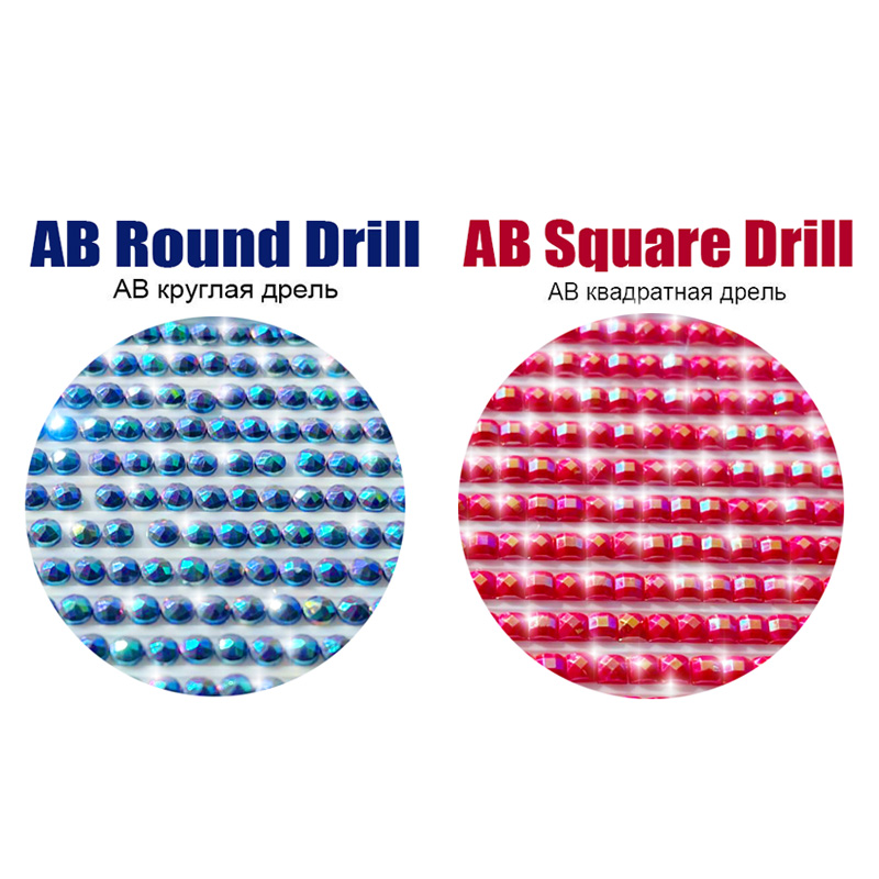 HOMFUN AB Diamond Painting Ful – Embroidery Roll Pattern recenzja i cena