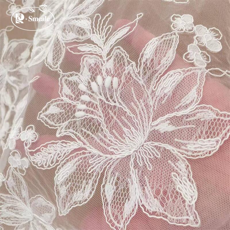 New Border Embroidered Lace Fa – Embroidery Veil recenzja i cena