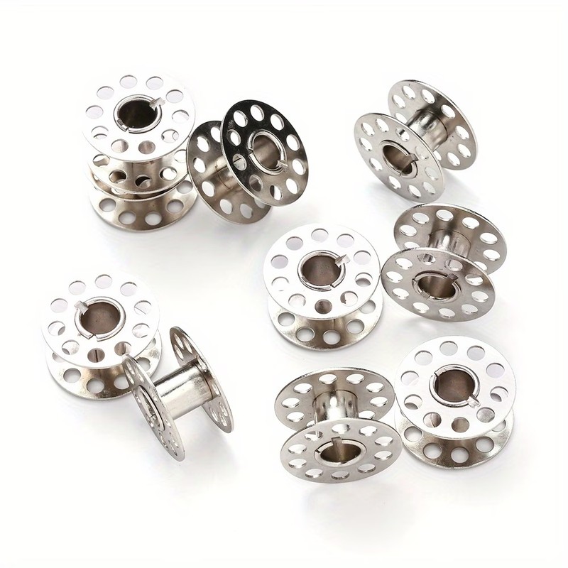 24Pcs Reusable Metal Bobbins,  – Embroidery And Quilting recenzja i cena