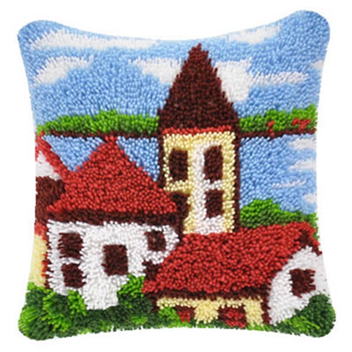 Latch Hook Kit Embroidery Cush – Embroidery Knot recenzja i cena