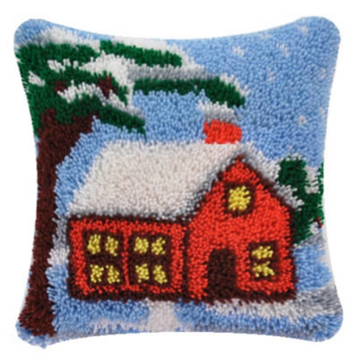Latch Hook Kit Embroidery Cush – Embroidery Knot recenzja i cena
