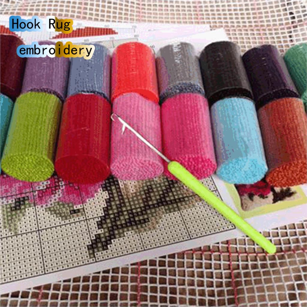 Christmas Latch hook rug kit C – Embroidery Knot recenzja i cena