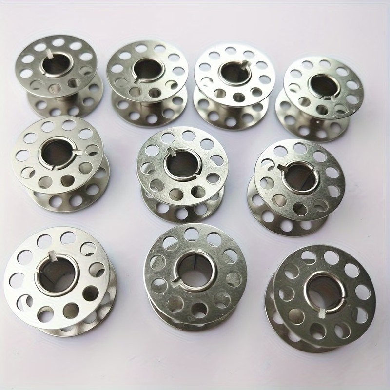 21Pcs Rustproof Metal Bobbins, – Embroidery And Quilting recenzja i cena