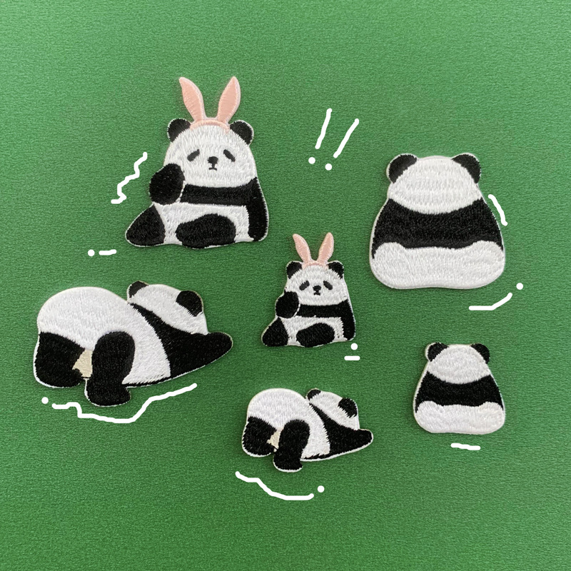 Cute Cartoon Panda Embroidery  – Embroidery Artist recenzja i cena
