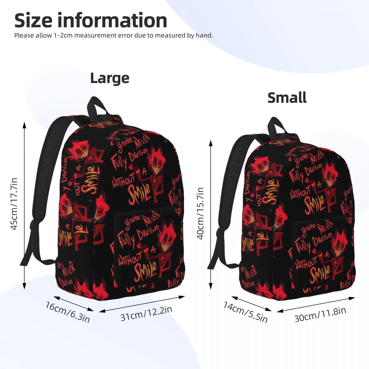 Alastor H-Hazbins Doodle Backp – Embroidery Xmas Designs recenzja i cena