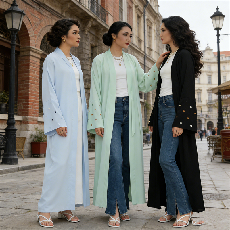 Ramadan Muslim Women Long Dres – Embroidery Kebaya recenzja i cena
