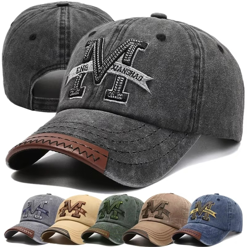 Hot Sale Unisex Baseball Cap M – Embroidery Letter M recenzja i cena