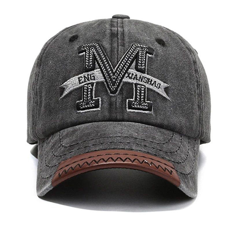 Hot Sale Unisex Baseball Cap M – Embroidery Letter M recenzja i cena