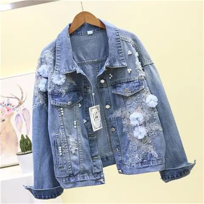 2022 New Embroidery Denim Shor – Embroidery Jeans Sakura recenzja i cena