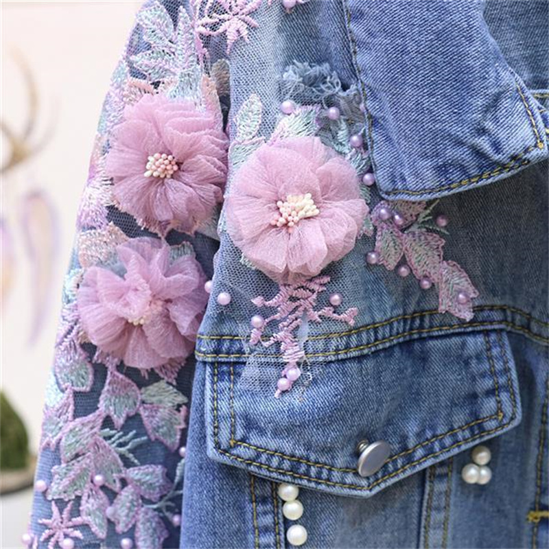 2022 New Embroidery Denim Shor – Embroidery Jeans Sakura recenzja i cena