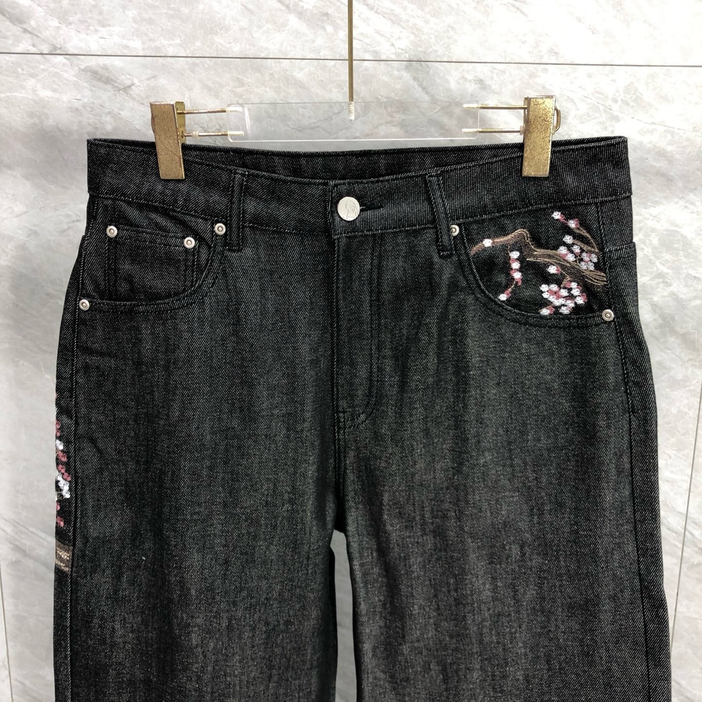 Derschutze Heavy Industry Embr – Embroidery Jeans Sakura recenzja i cena